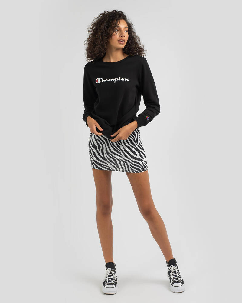 Champion Logo Sweatshirt for Womens