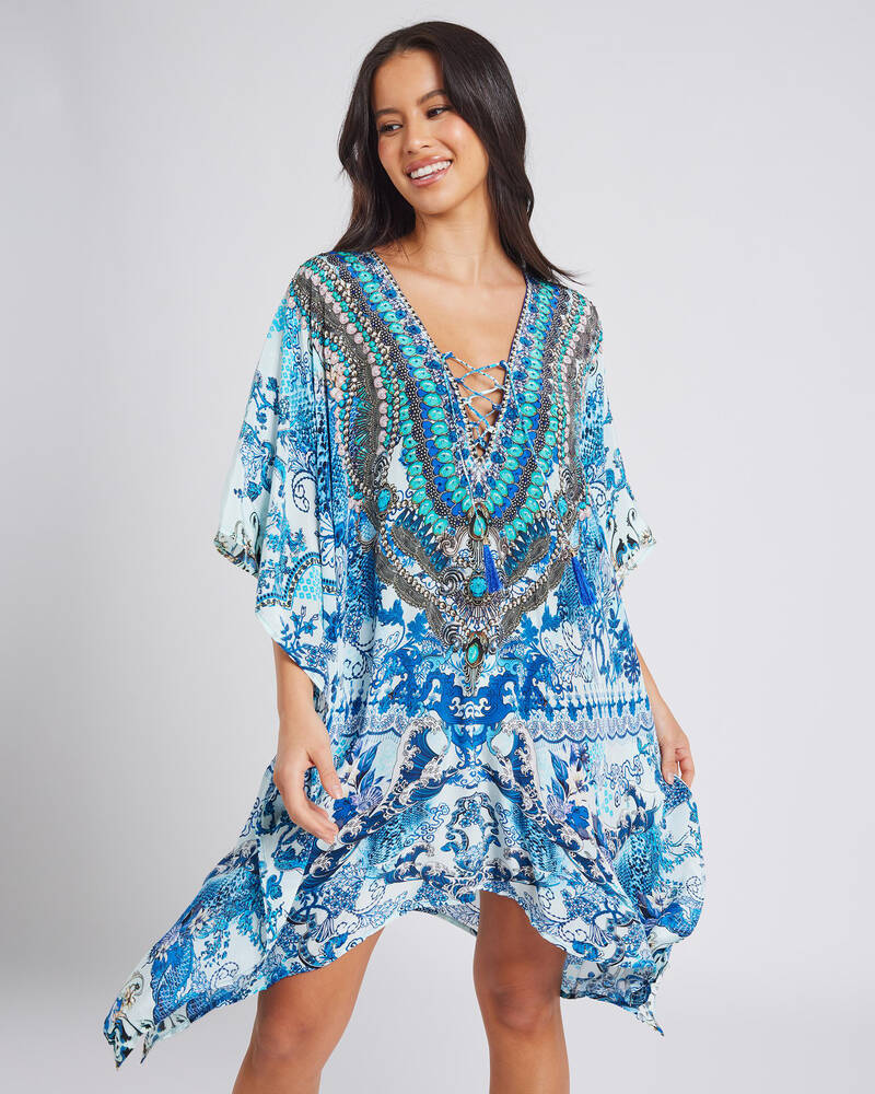 Kaiami Mimosa Kaftan Cover Up for Womens