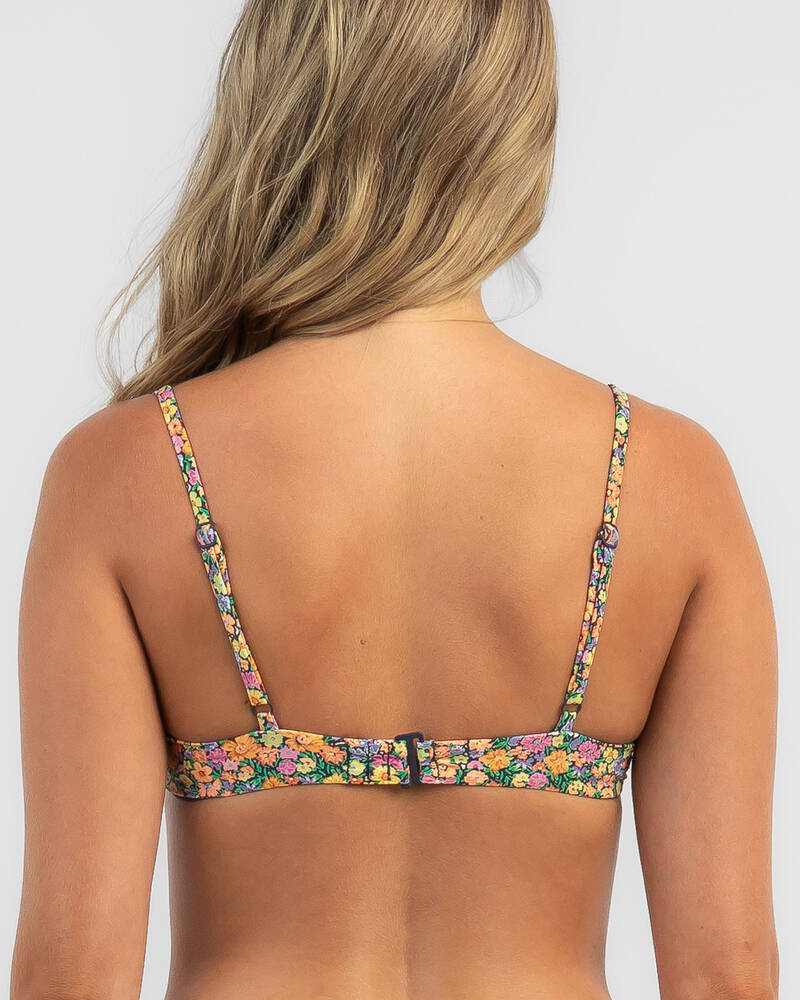 Rip Curl Afterglow Floral Bikini Top for Womens