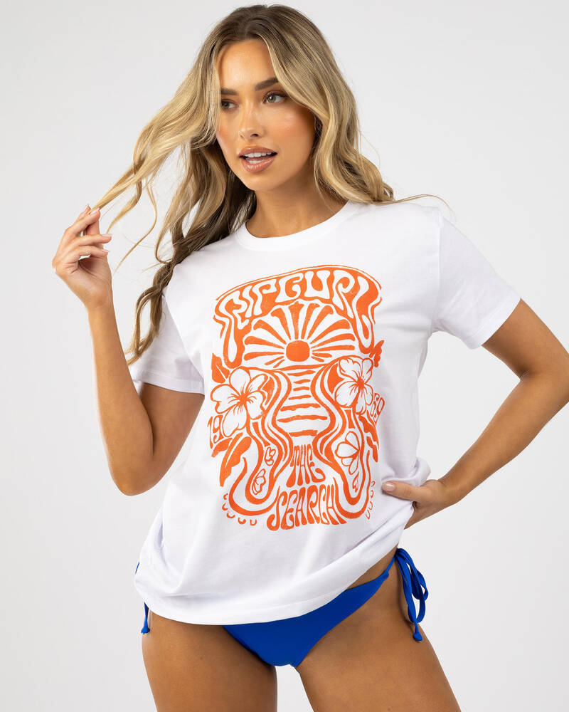 Rip Curl High Tide Psychic Standard Fit T-Shirt for Womens