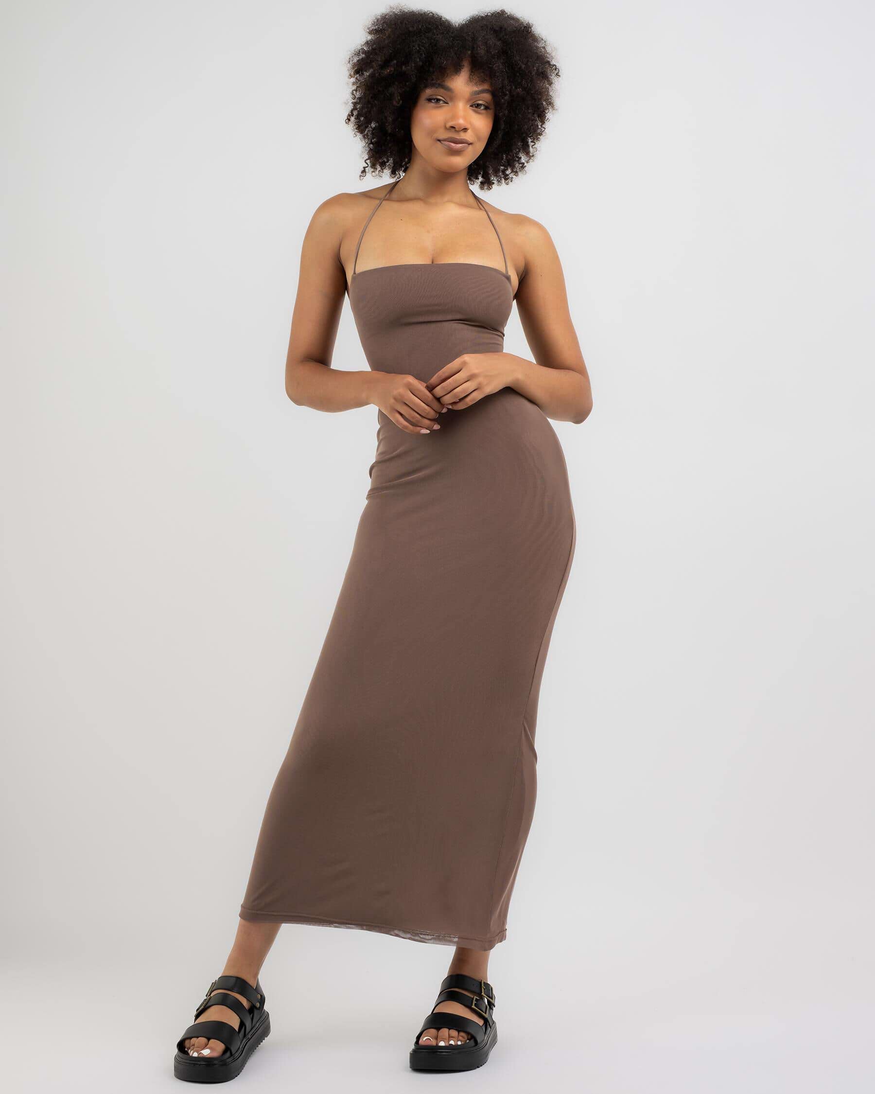 City beach wrap outlet dress