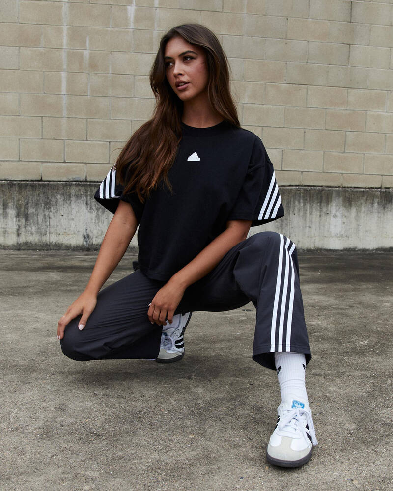 adidas 3 Stripe T-Shirt for Womens