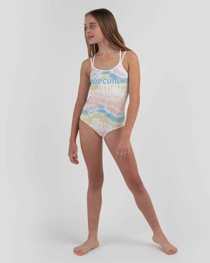 Rip Curl Girls' Tie Dye One Piece Swimsuit for Womens