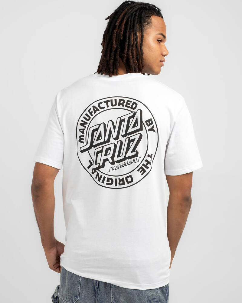 Santa Cruz OS MFG Dot T-Shirt for Mens