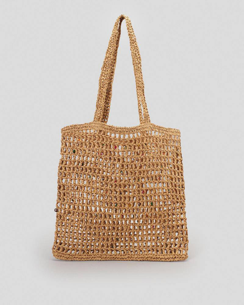 Mooloola Reef Straw Bag for Womens