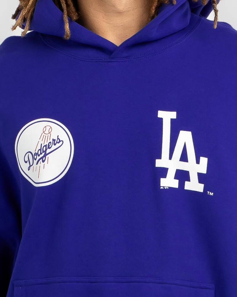Majestic LA Dodgers City Connect Crest Hoodie for Mens