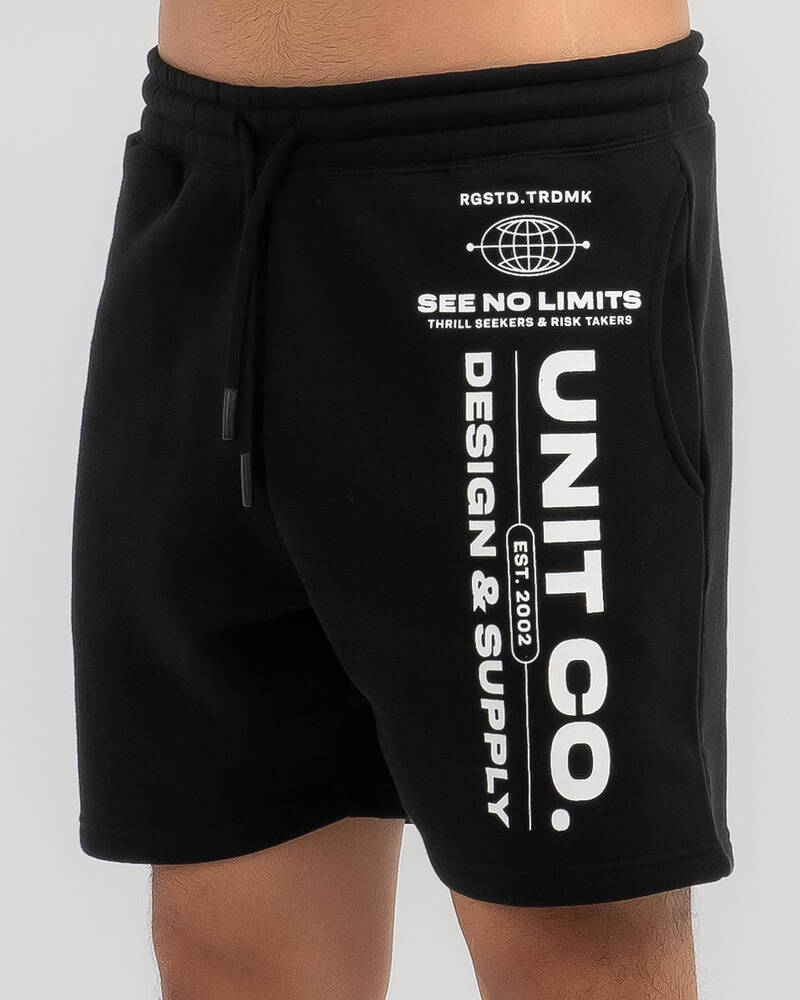 Unit Worldwide Track Shorts for Mens
