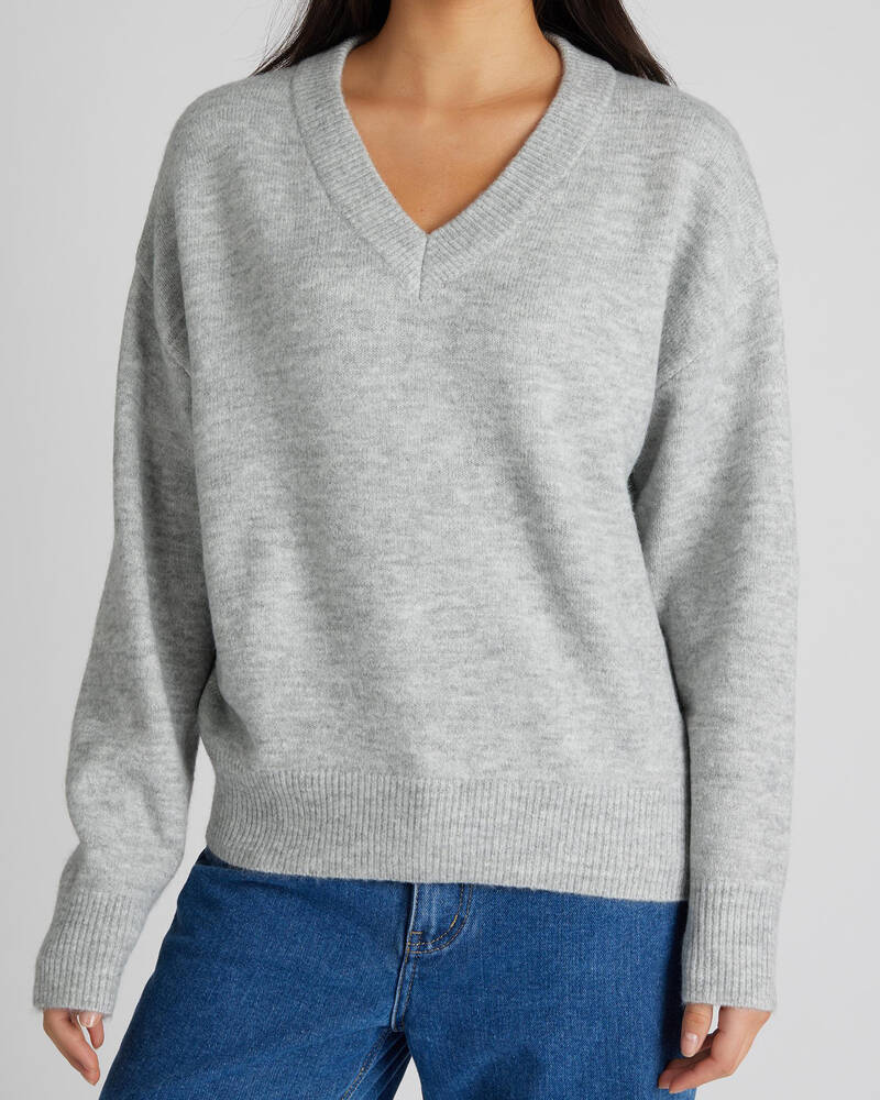 Ava And Ever Hopkins V Neck Knit Jumper for Womens