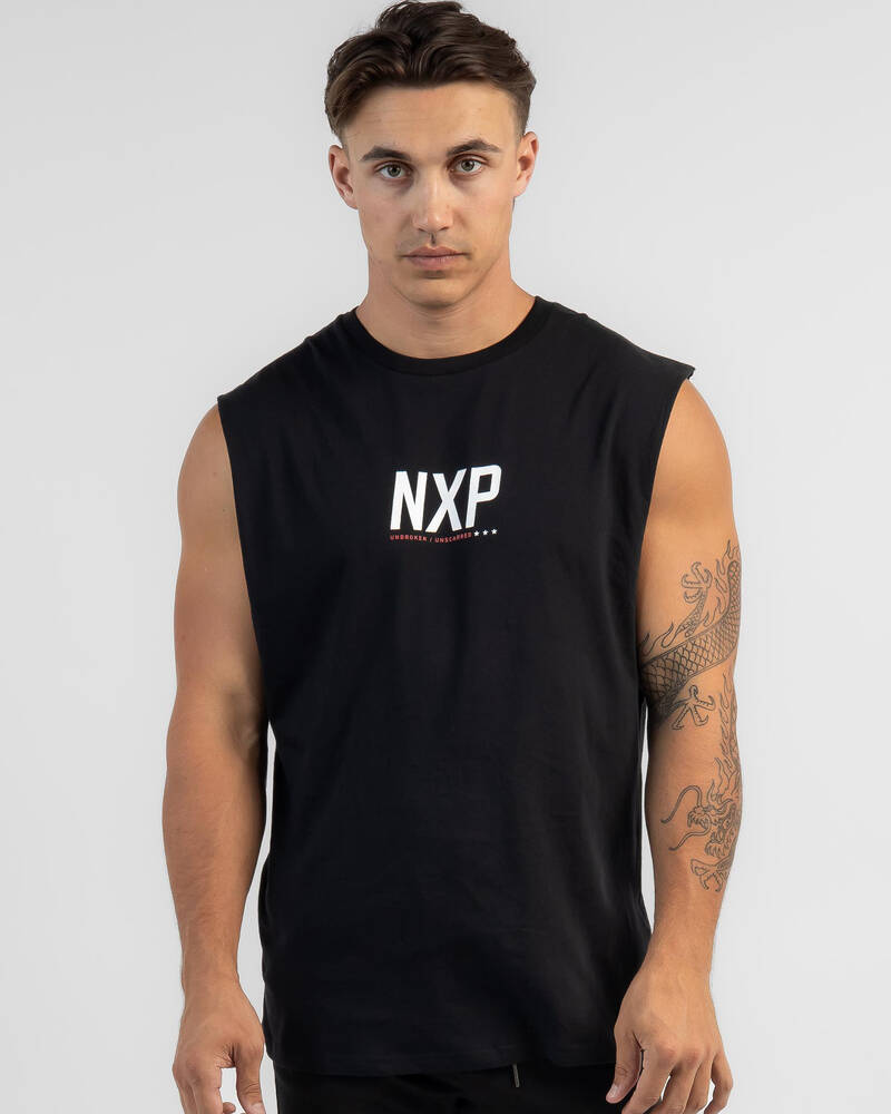 Nena & Pasadena Applause Scoop Back Muscle Tank for Mens