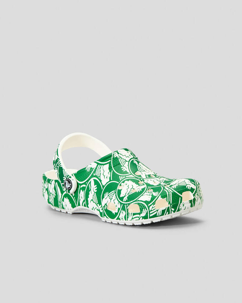 Crocs Duke Print Classic Clogs for Unisex