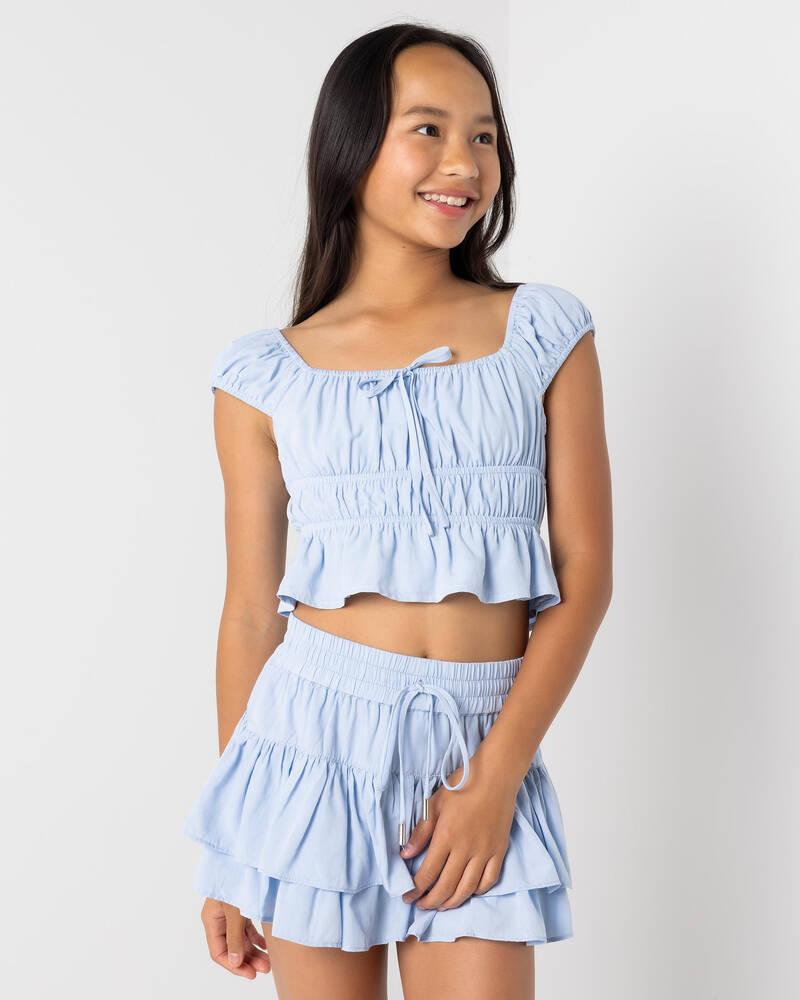 Ava And Ever Girls' Lulu Crop Top for Womens