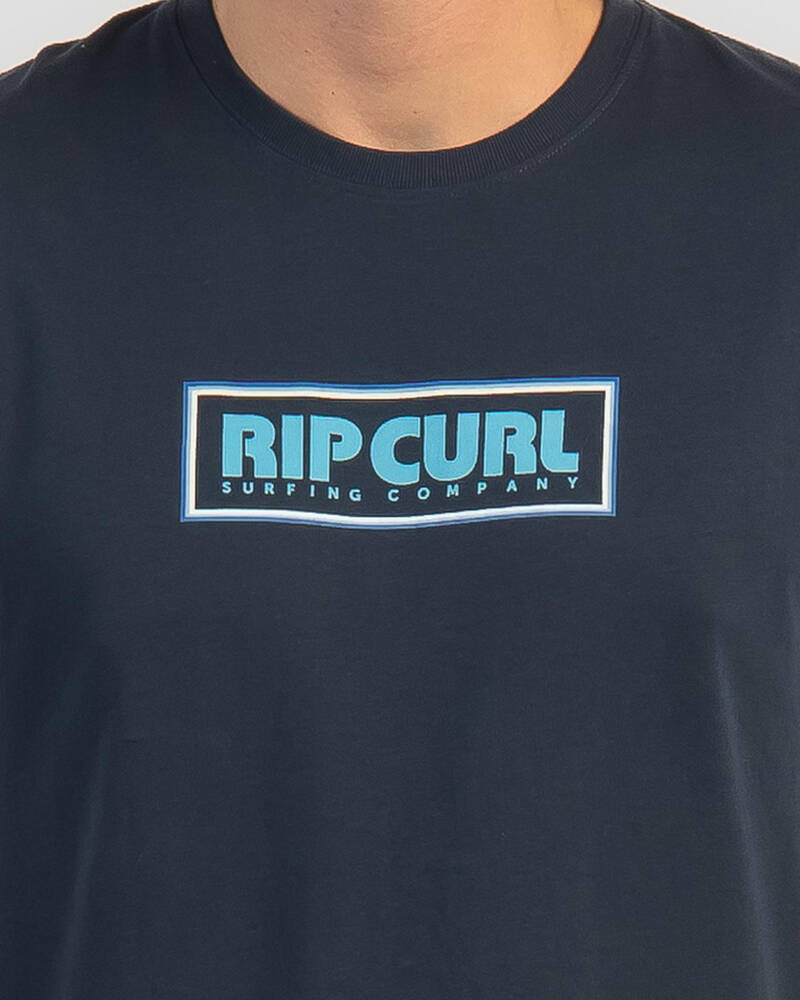 Shop Rip Curl Big Mumma Icon T-Shirt In Dark Navy - Fast Shipping ...