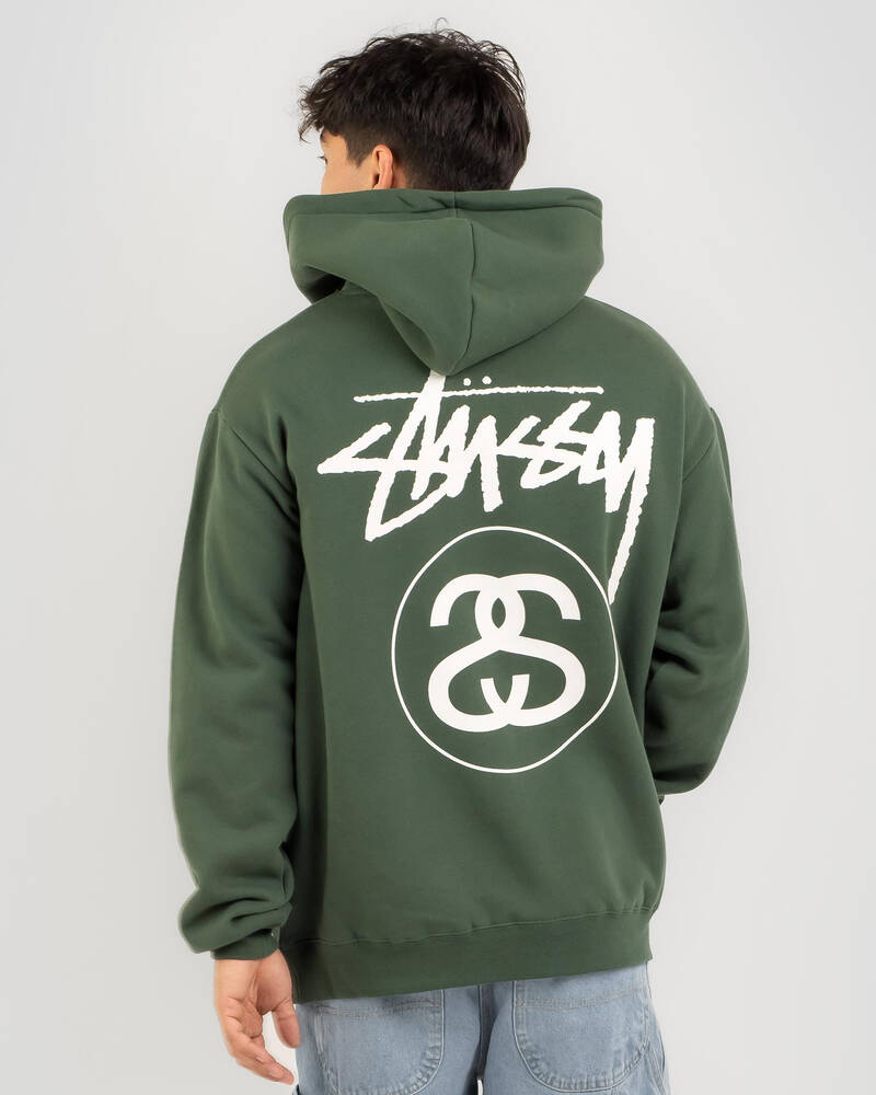 Stussy Solid Stock Link Hoodie for Mens