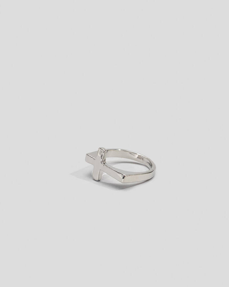 REPUBLIK Cross Ring for Mens