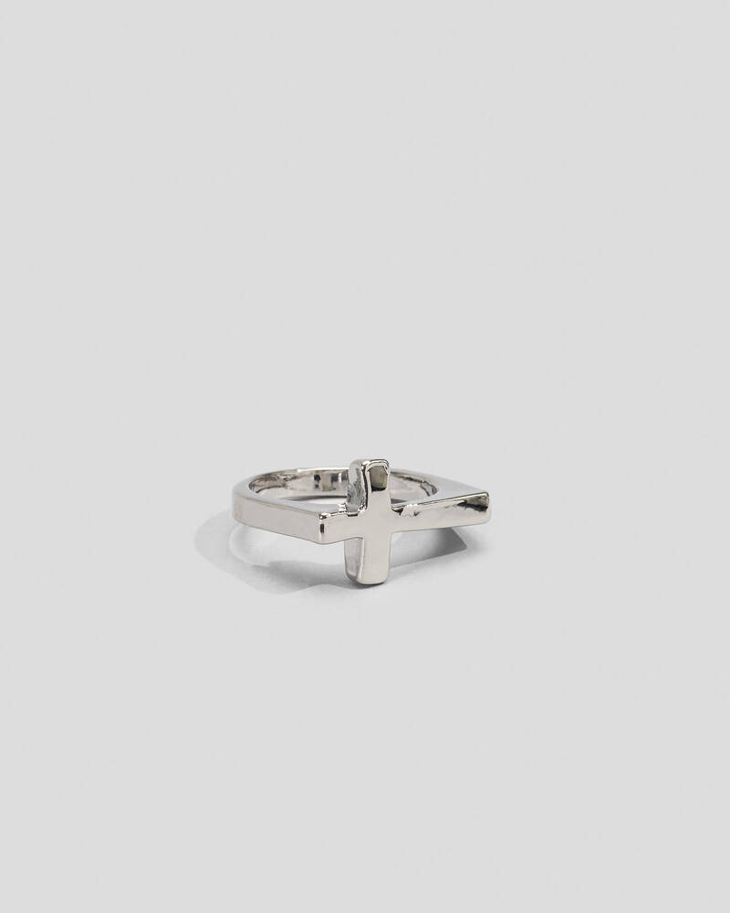 REPUBLIK Cross Ring for Mens