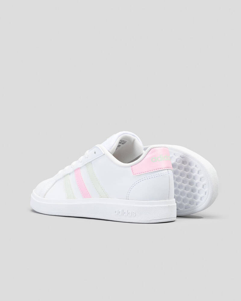 adidas Girls' Grand Court 2.0 Shoes for Womens