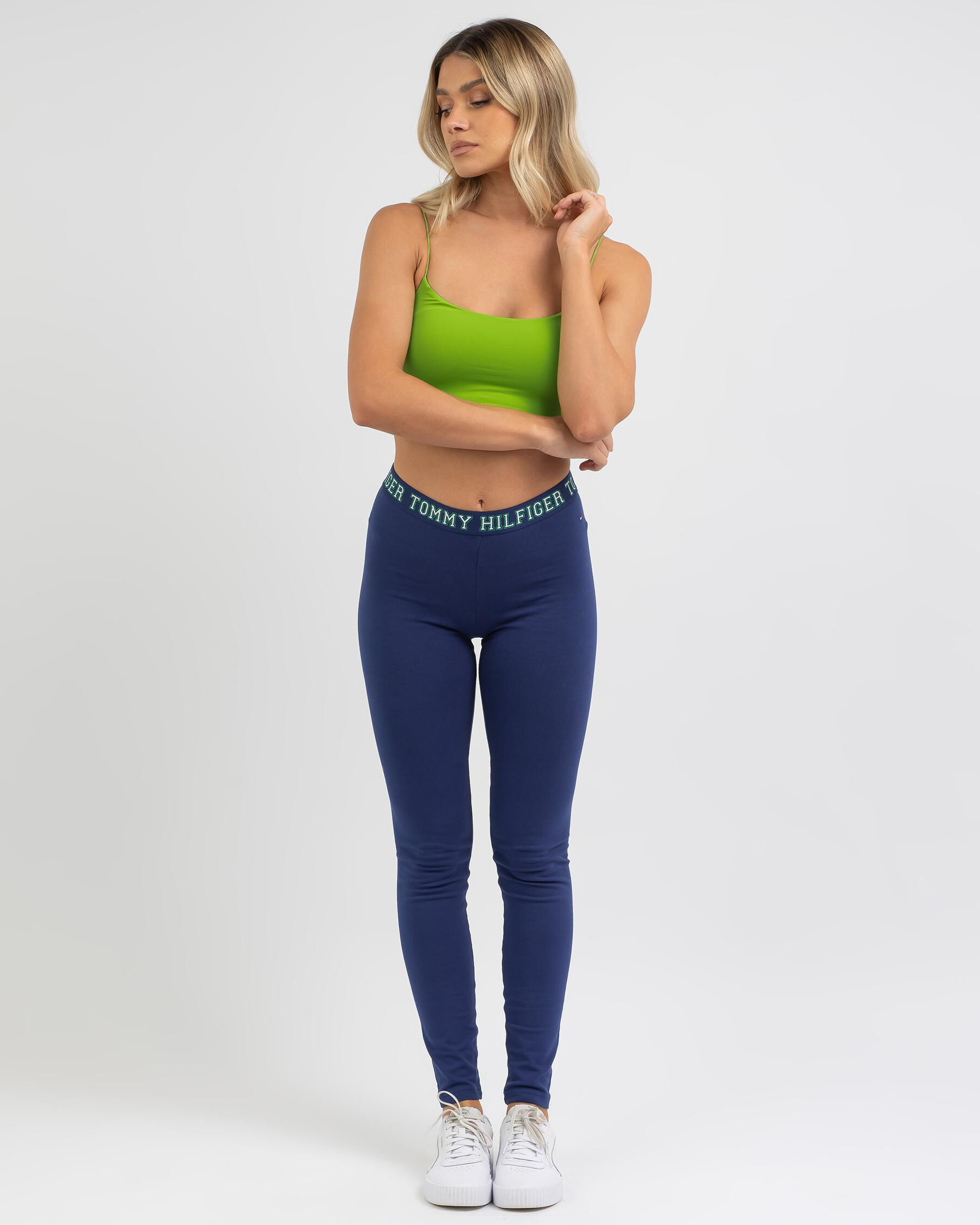 tommy hilfiger sports bra and leggings