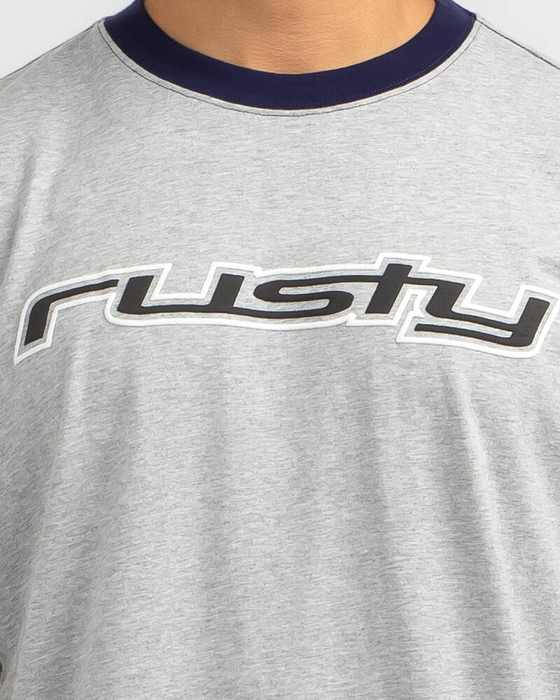 Rusty Dead Ringer T-Shirt for Mens