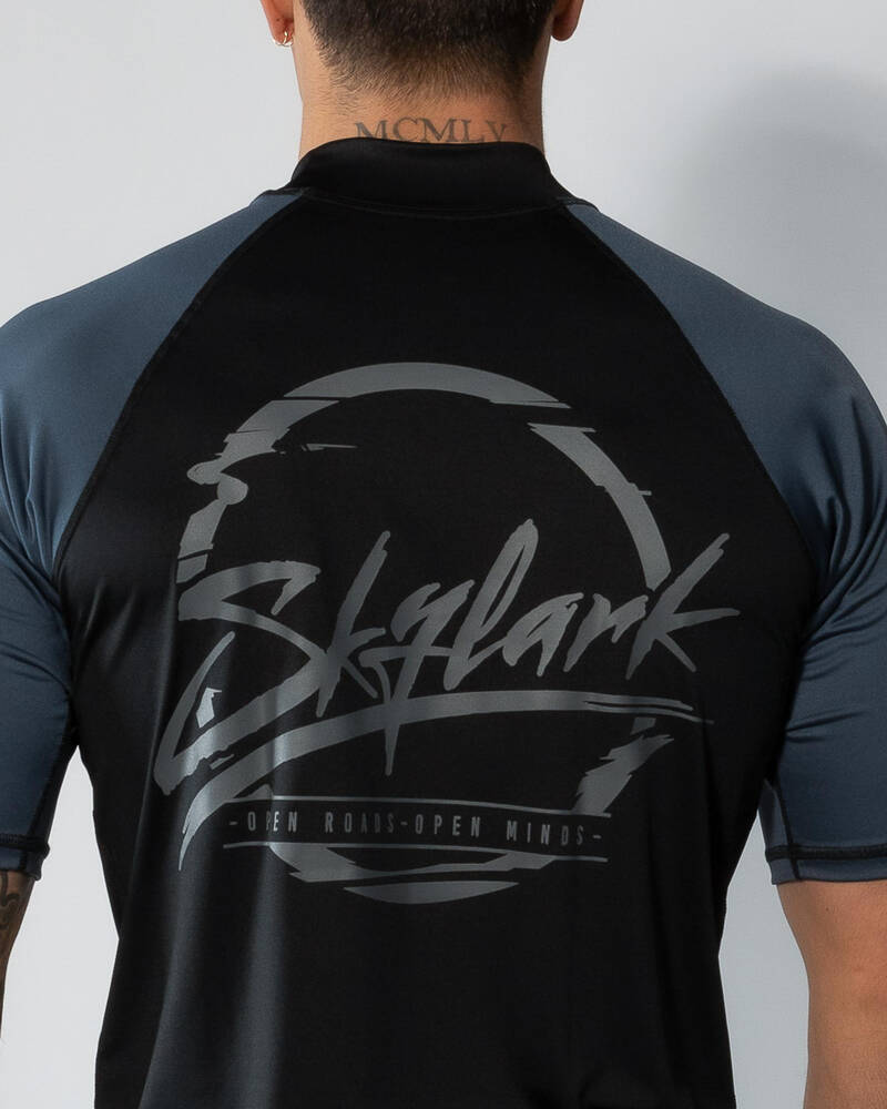 Skylark Revert Short Sleeve Rash Vest for Mens