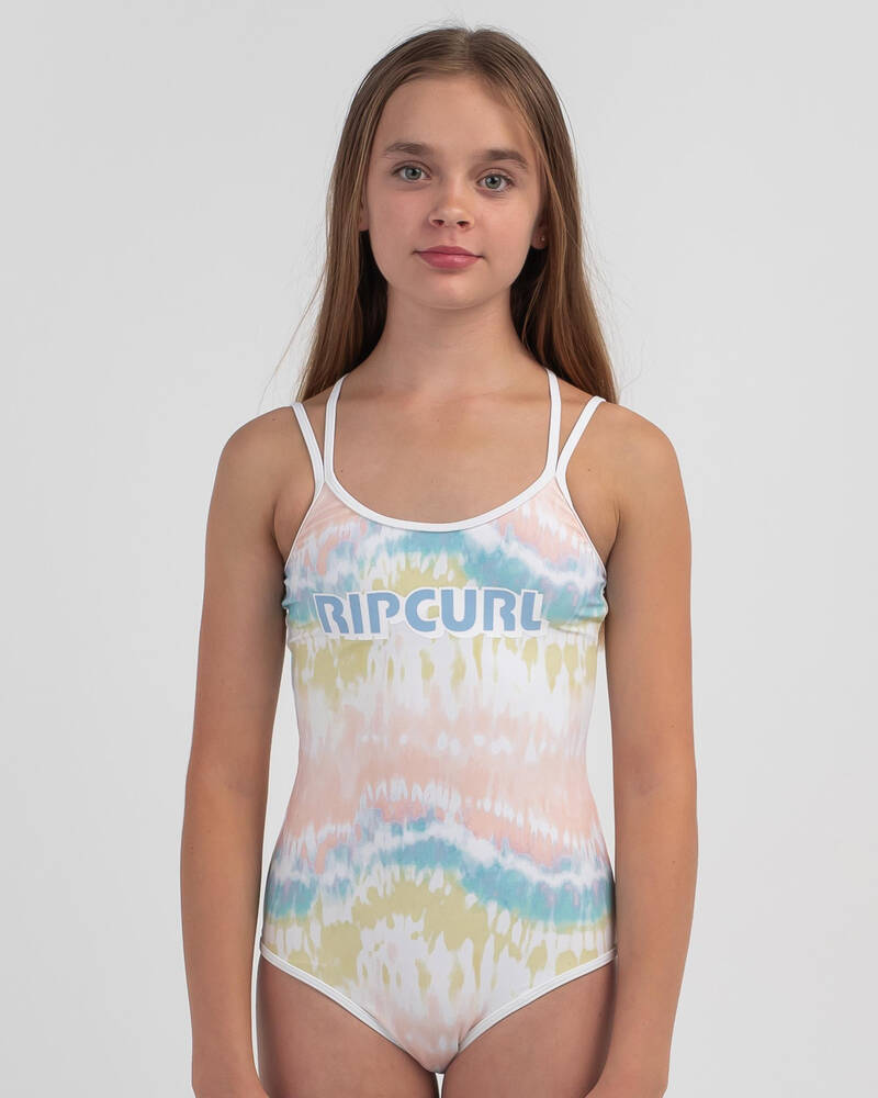 Rip Curl Girls' Tie Dye One Piece Swimsuit for Womens