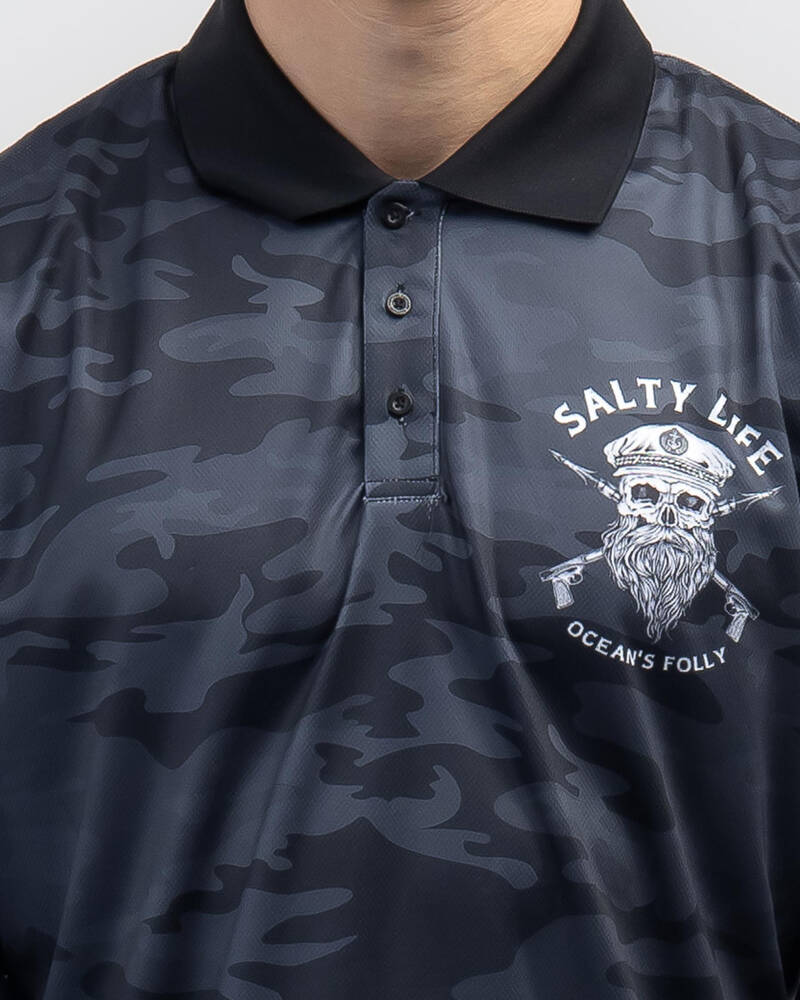 Salty Life Blackbeard Fishing Shirt for Mens