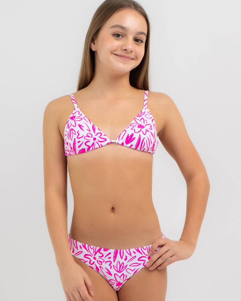 Kaiami Girls' Trista Triangle Bikini Set for Womens