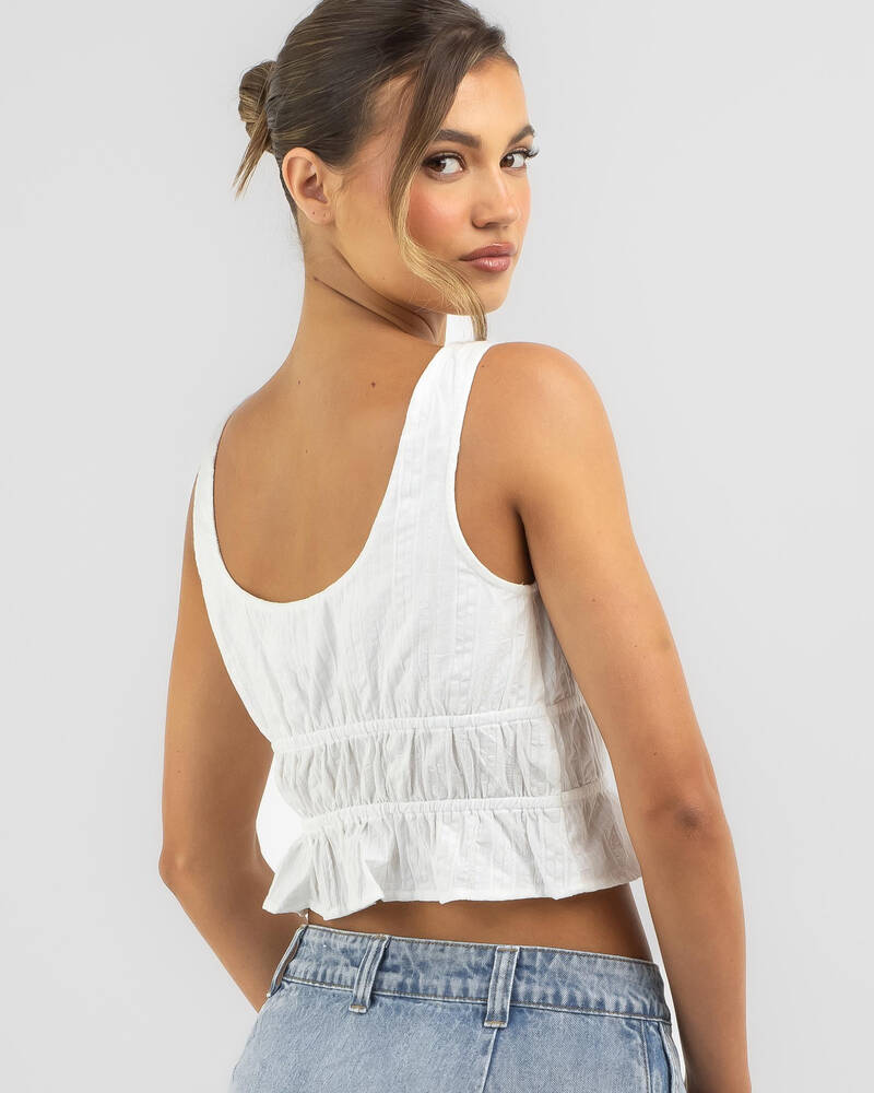 Mooloola Stevie Tie Up Cami Top for Womens