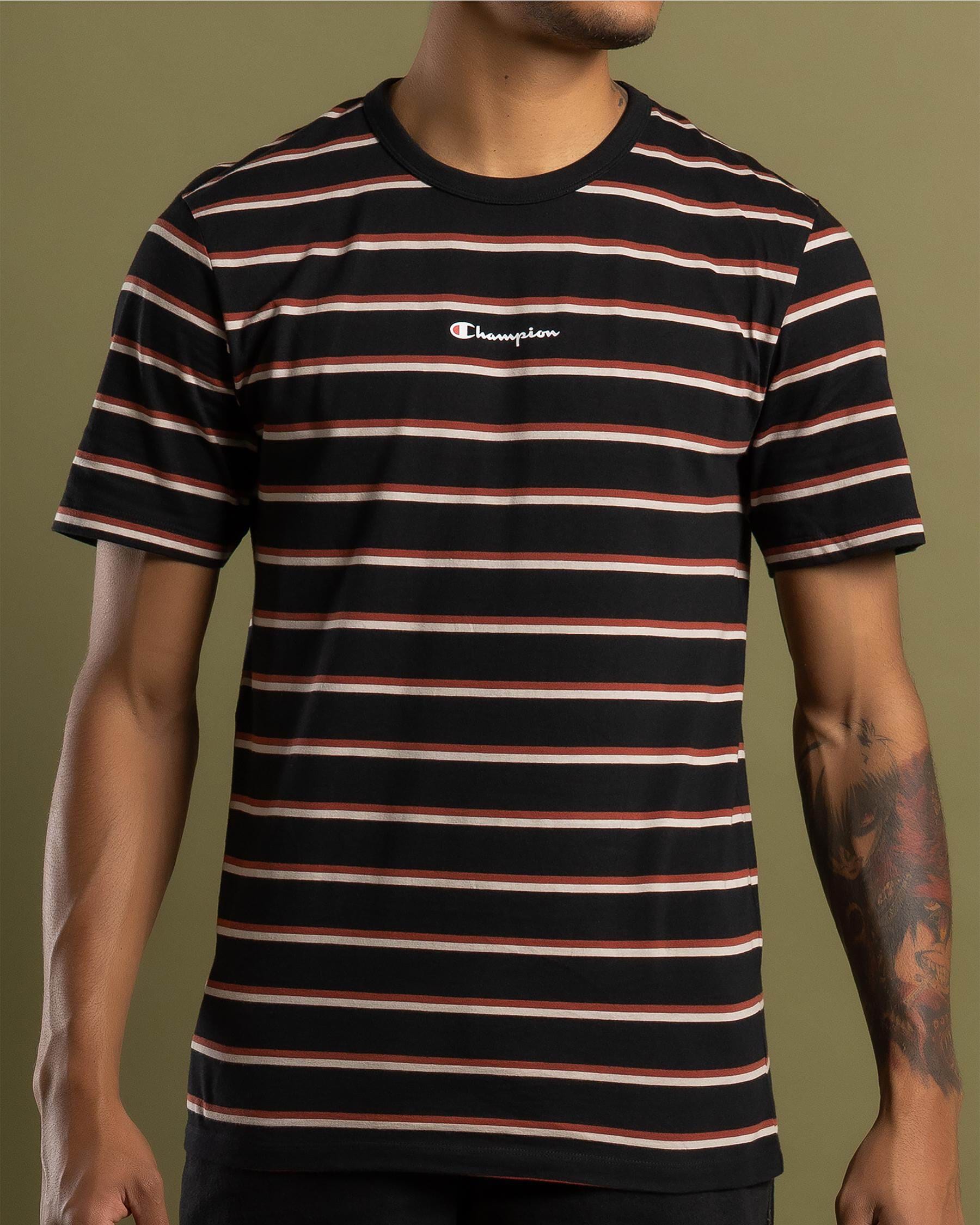 Champion shops striped tee