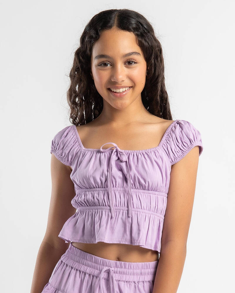 Ava And Ever Girls' Lulu Crop Top for Womens