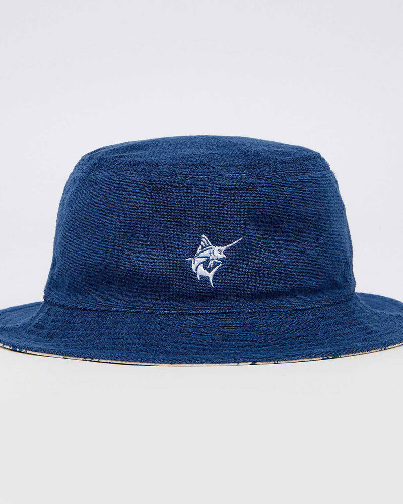 Salty Life Trawler Reversible Bucket Hat for Mens