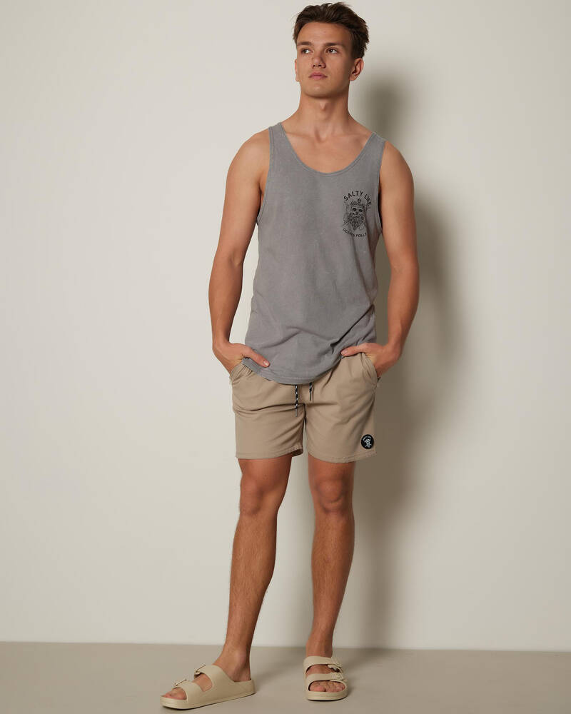 Salty Life Raider Singlet for Mens