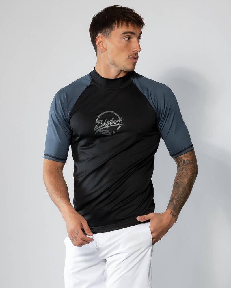 Skylark Revert Short Sleeve Rash Vest for Mens