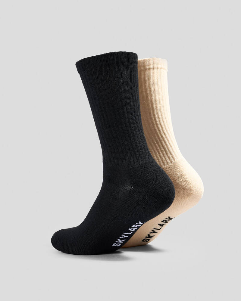 Skylark Mixed Hemp Socks 2 Pack for Mens