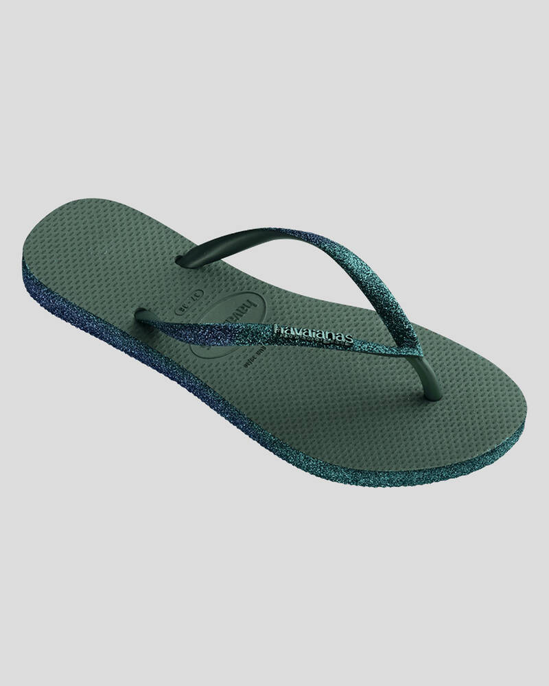 Havaianas Slim Sparkle Thongs for Womens