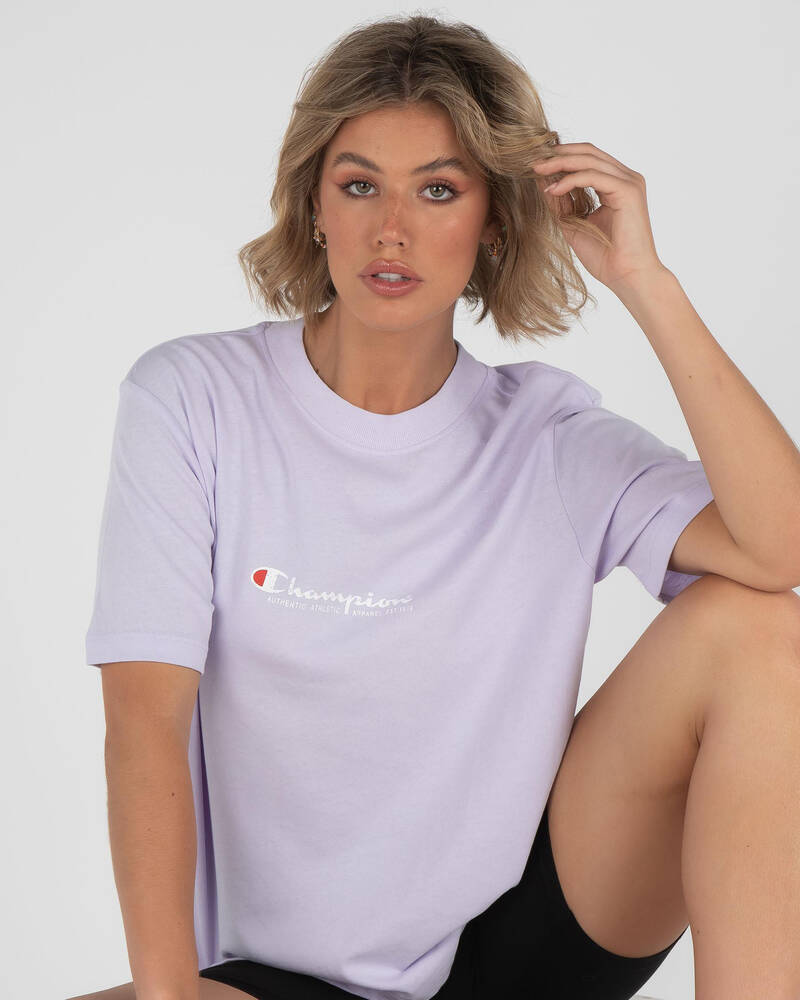 Champion Jersey T-Shirt for Womens