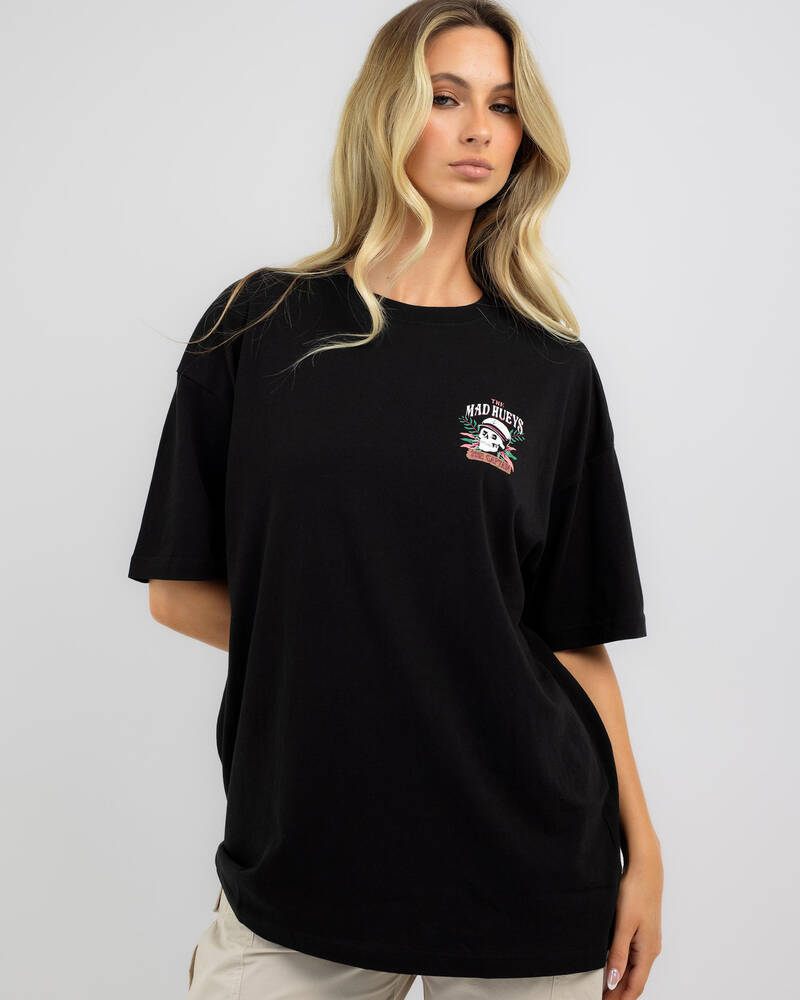 The Mad Hueys Shipwrecked Captain Oversized T-shirt for Womens
