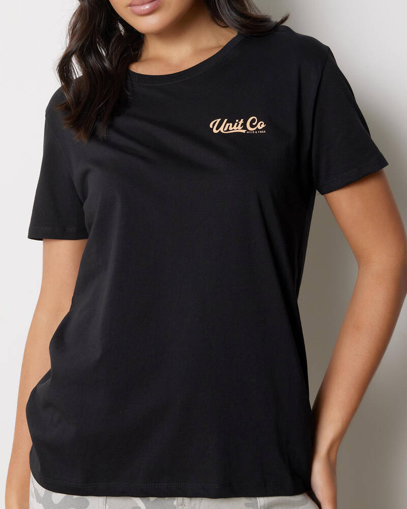 Unit Good Vibes Regular Fit T-Shirt for Womens