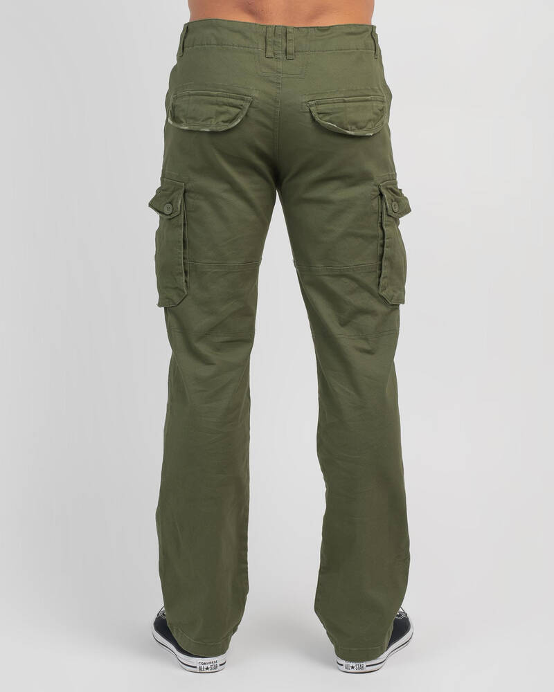 Shop Jacks Elevate Cargo Pants In Olive - Fast Shipping & Easy Returns ...