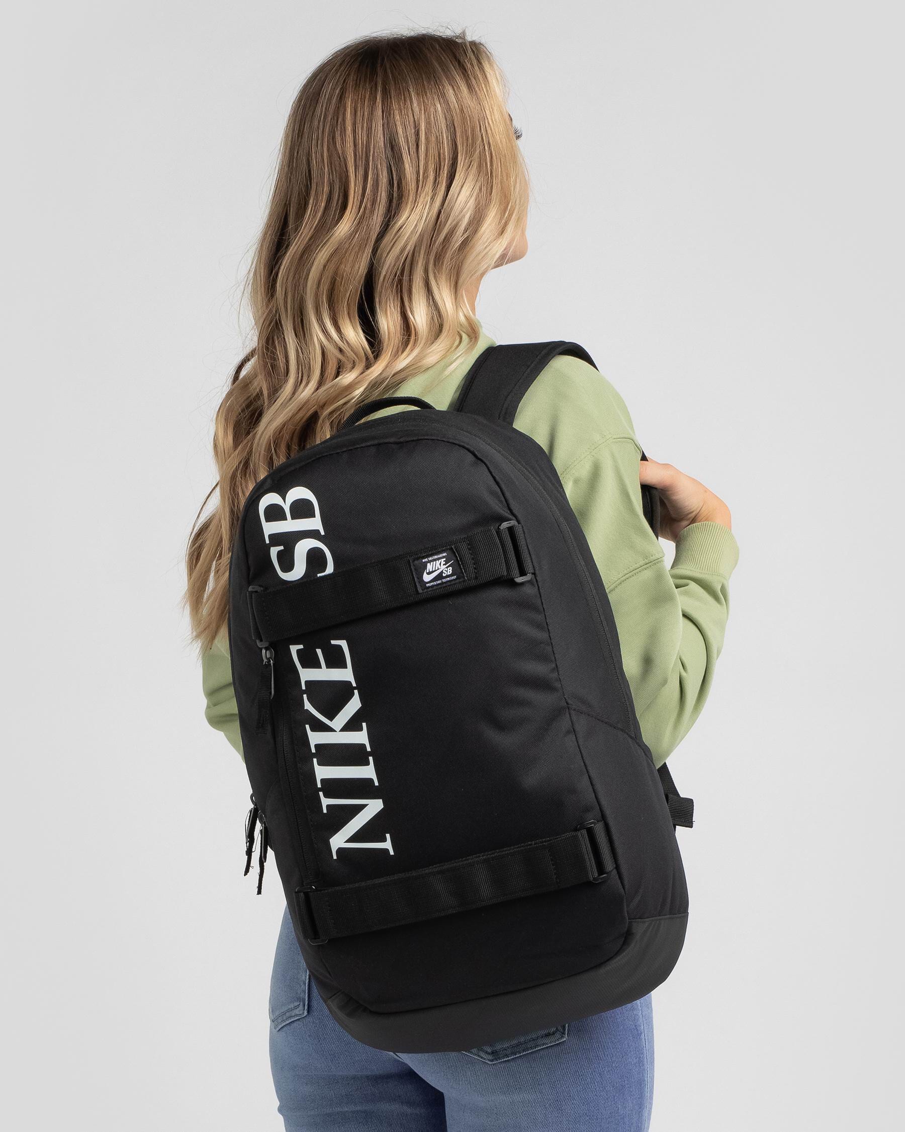 Nike SB Courthouse Backpack In Black black white FREE Shipping Easy Returns City Beach United States