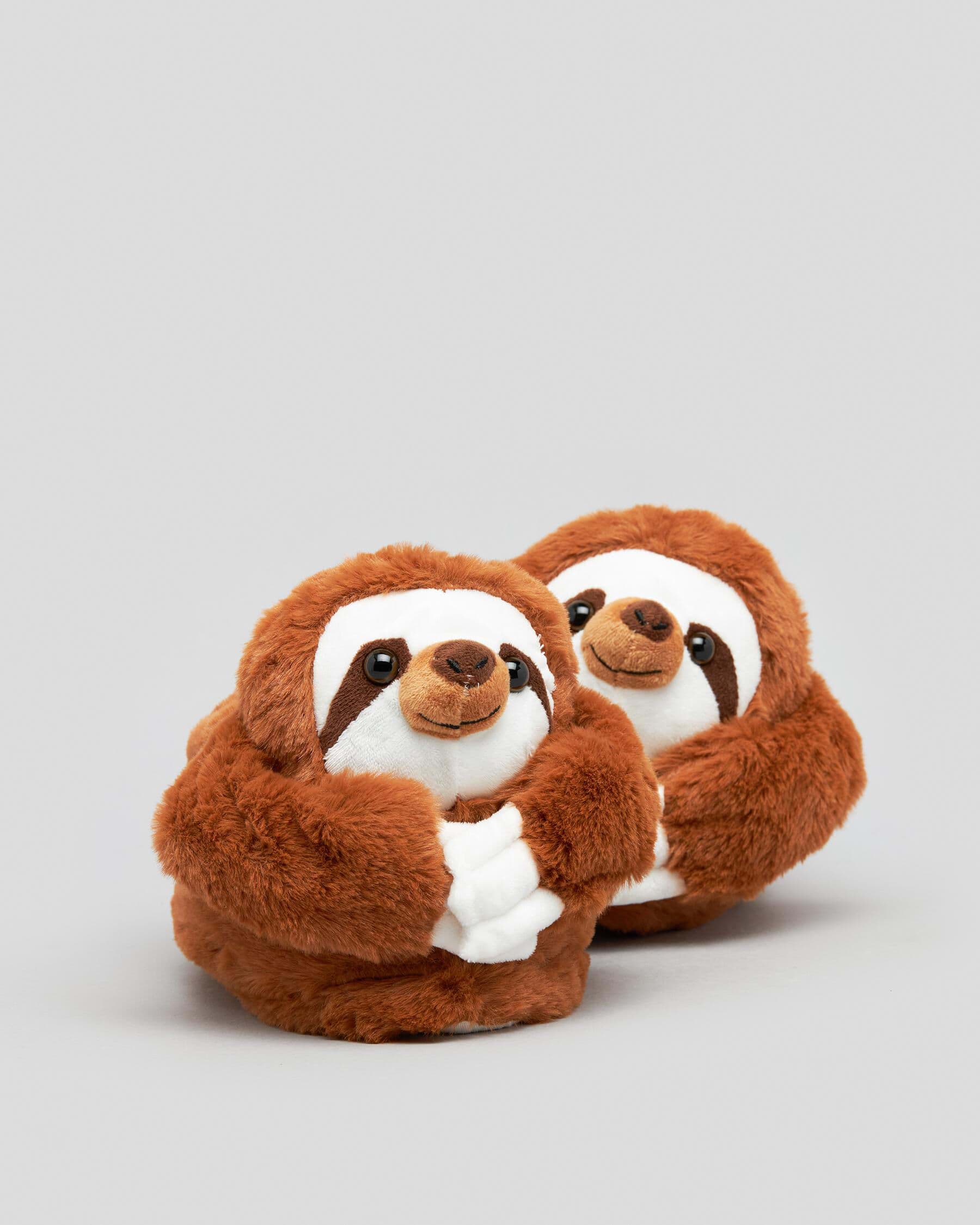 Boys 2024 sloth slippers