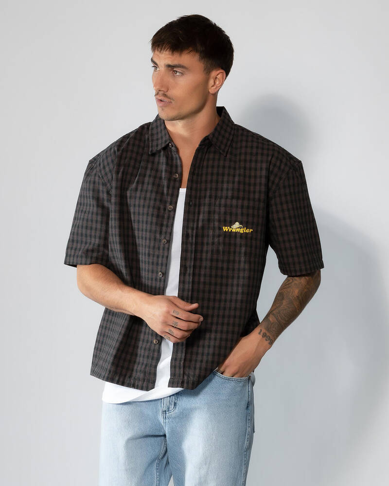 Wrangler Boxcar Short Sleeve Shirt for Mens