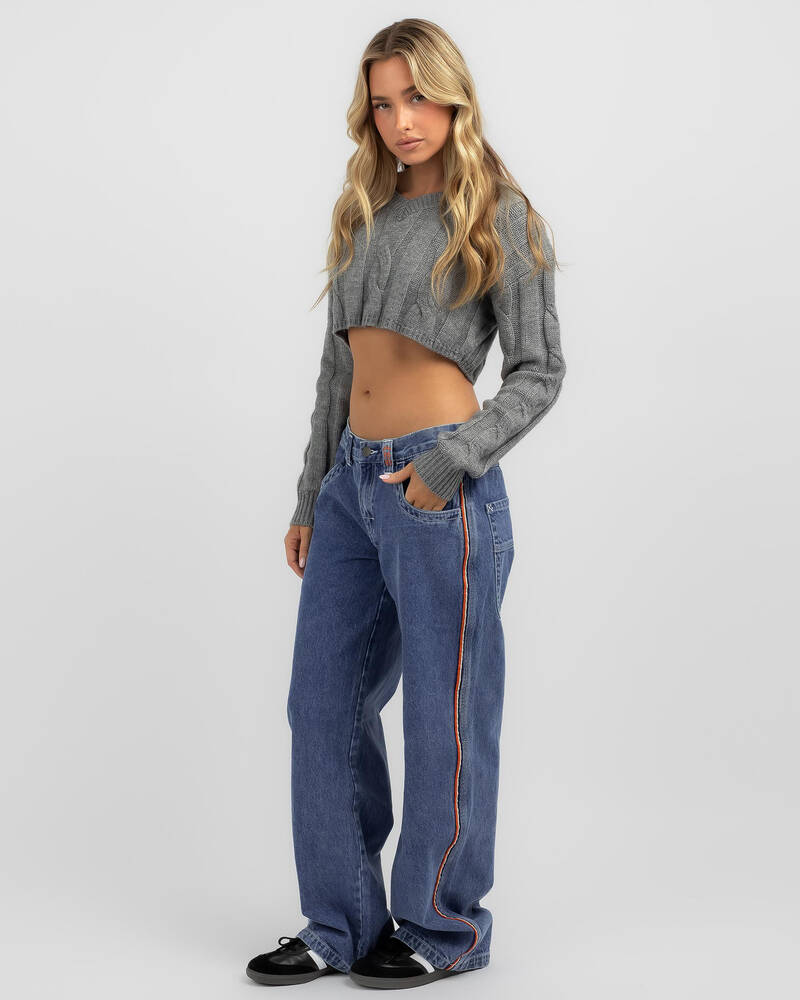 Rusty Flip Mommy Jeans for Womens