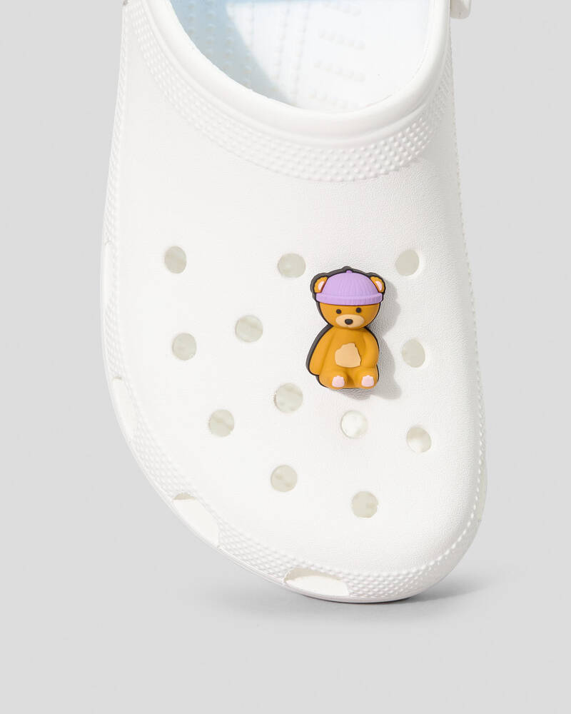 Crocs Teddy Bear With Beanie Jibbitz for Unisex