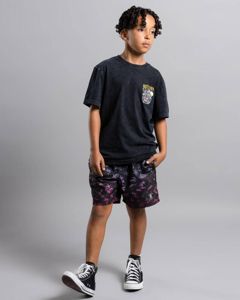 Salty Life Boys' Multitude Mully Shorts for Mens