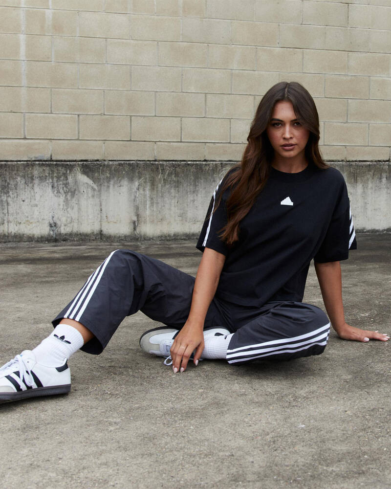 adidas 3 Stripe T-Shirt for Womens