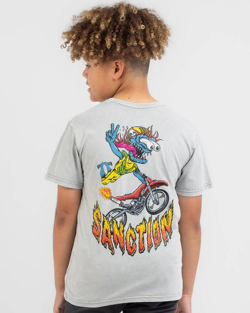 Sanction Boys' Superman T-Shirt for Mens
