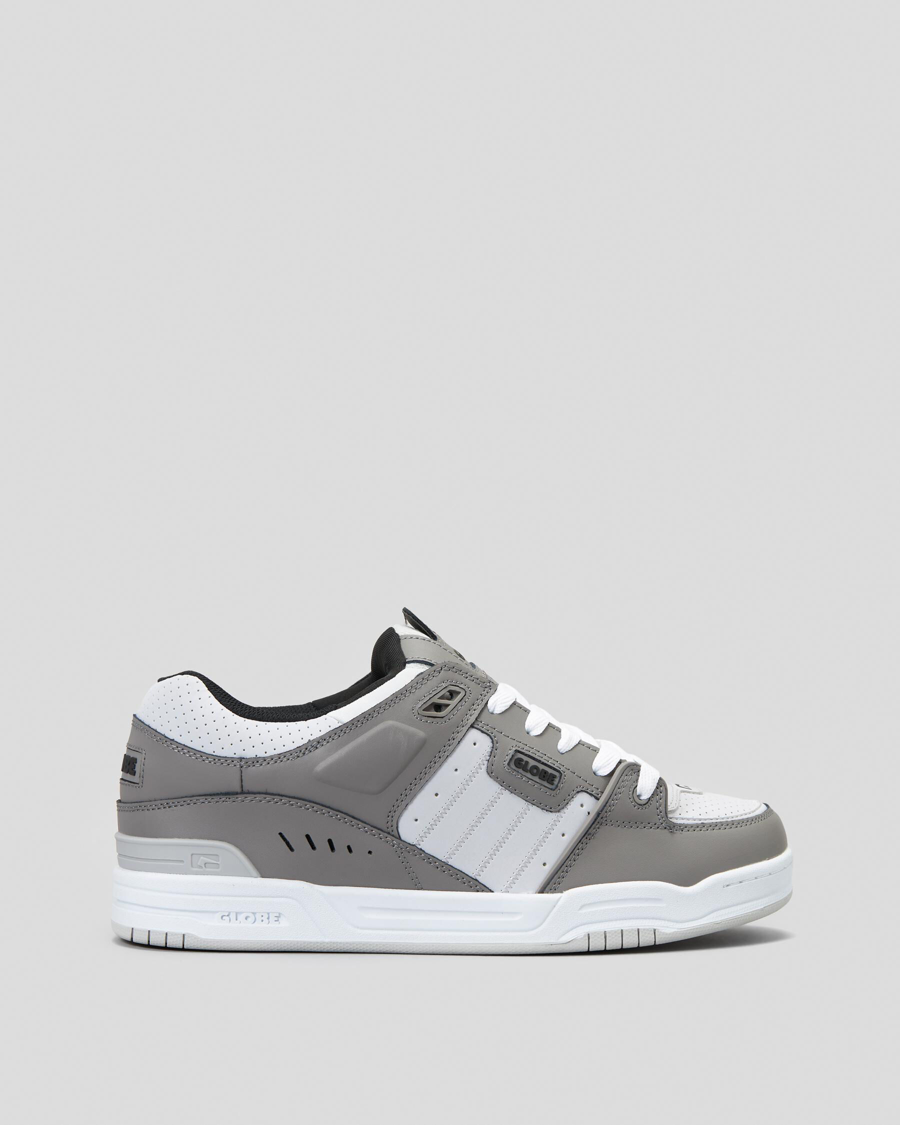 Globe Fusion Shoes In Grey fade FREE Shipping Easy Returns