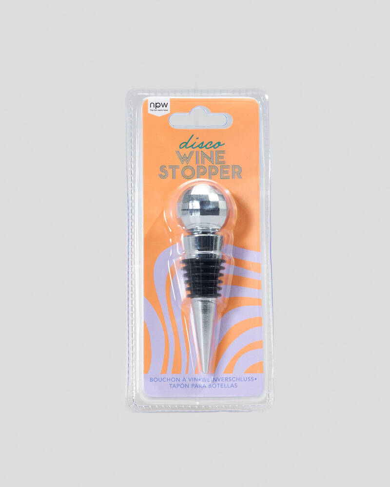 Get It Now Disco Wine Stopper for Unisex