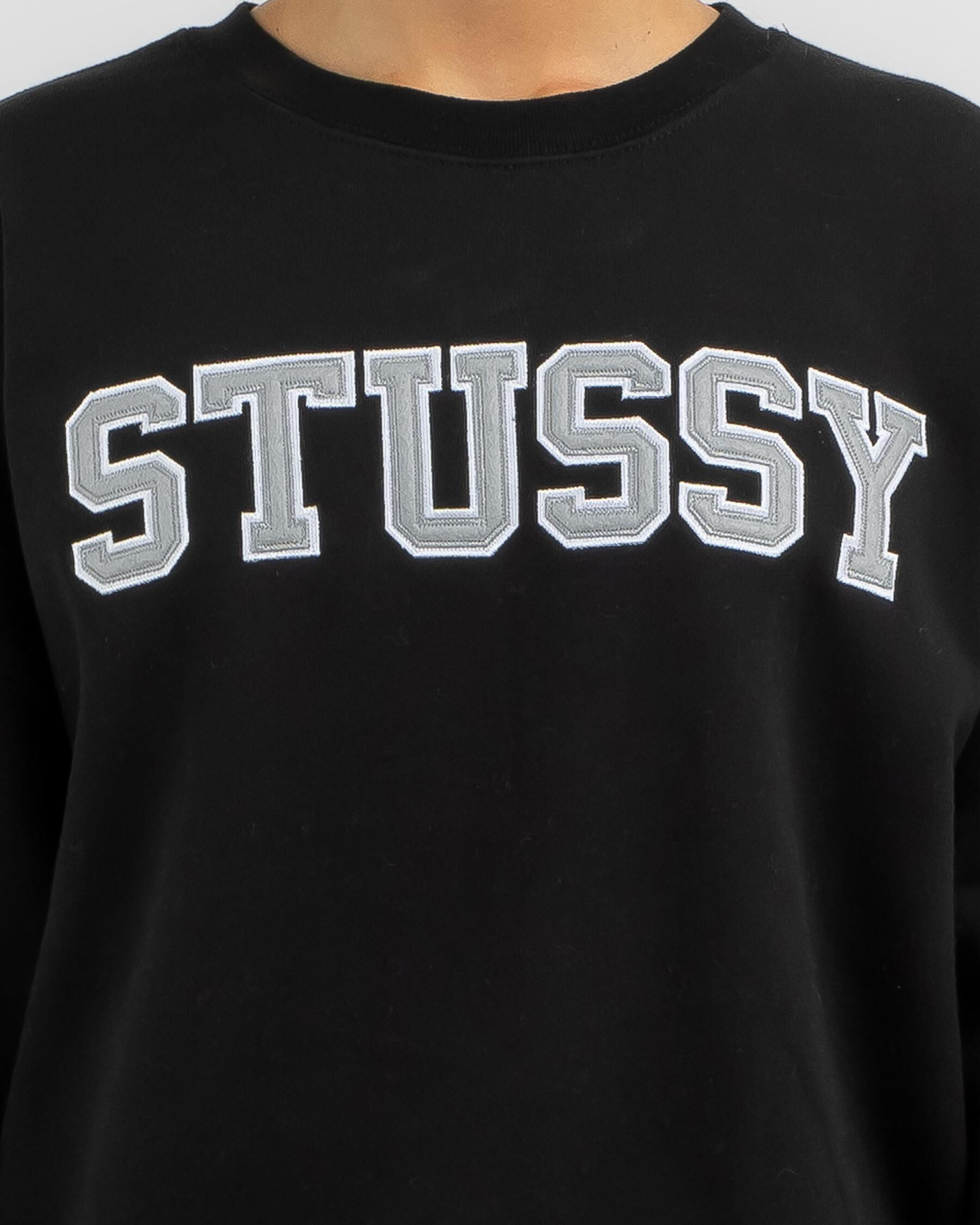 希少 黒入荷！ stussy relaxed oversized cre.w Norwood Oversized