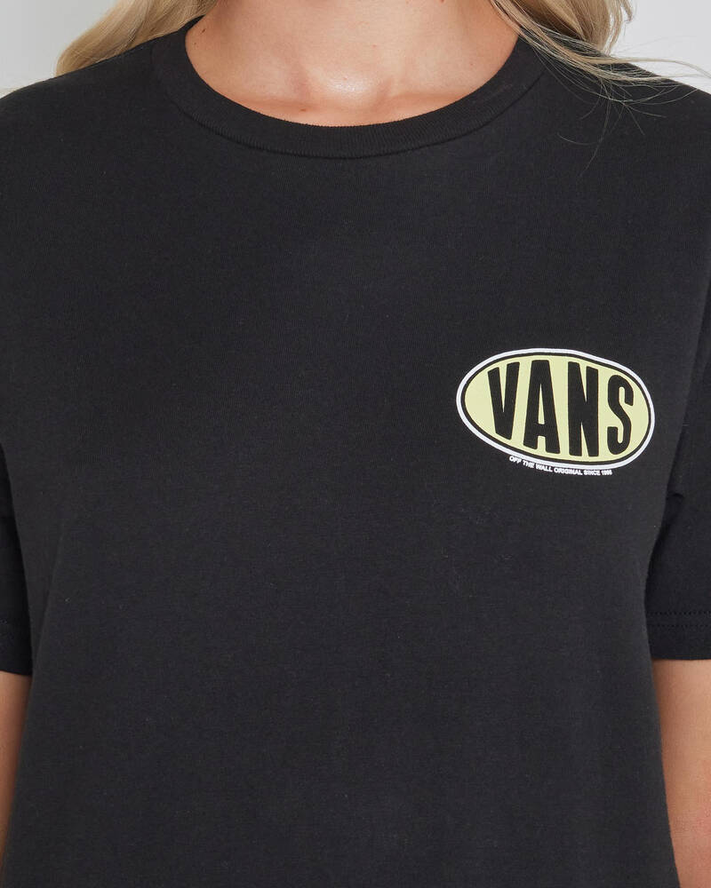 Vans Spray On Short Sleeve T-Shirt for Womens